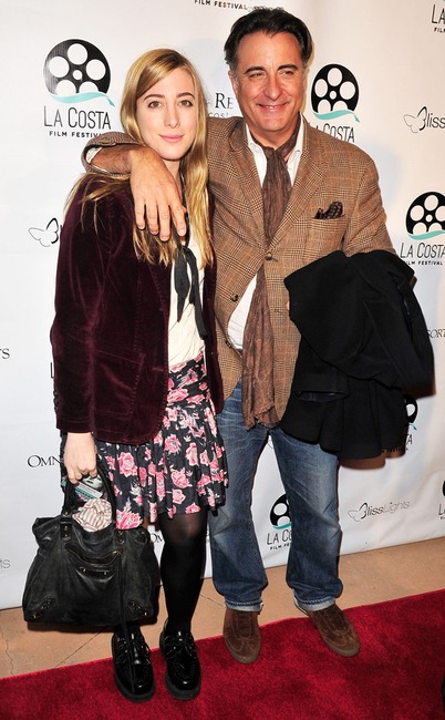 Lookalike Celeb Kids From Fashion Week, Andy Garcia, Alessandra Garcia-Lorido